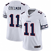 Nike Patriots 11 Julian Edelman White 2019 New Vapor Untouchable Limited Jersey Dzhi,baseball caps,new era cap wholesale,wholesale hats